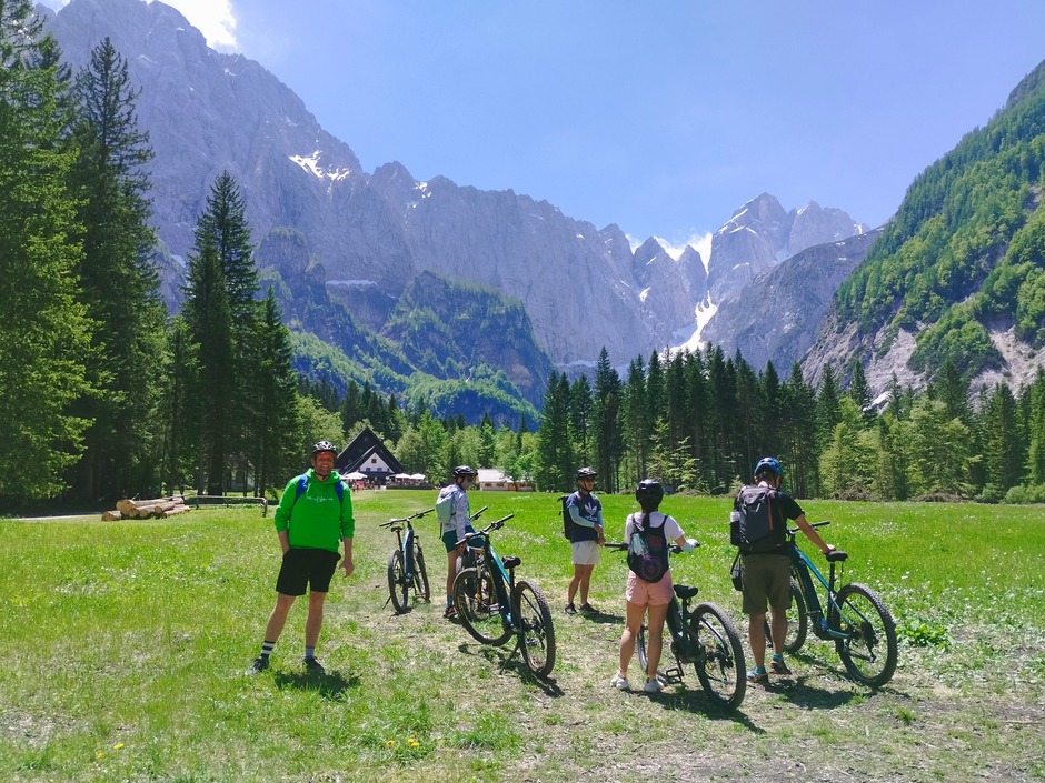 Biking in Slovenia Tamar